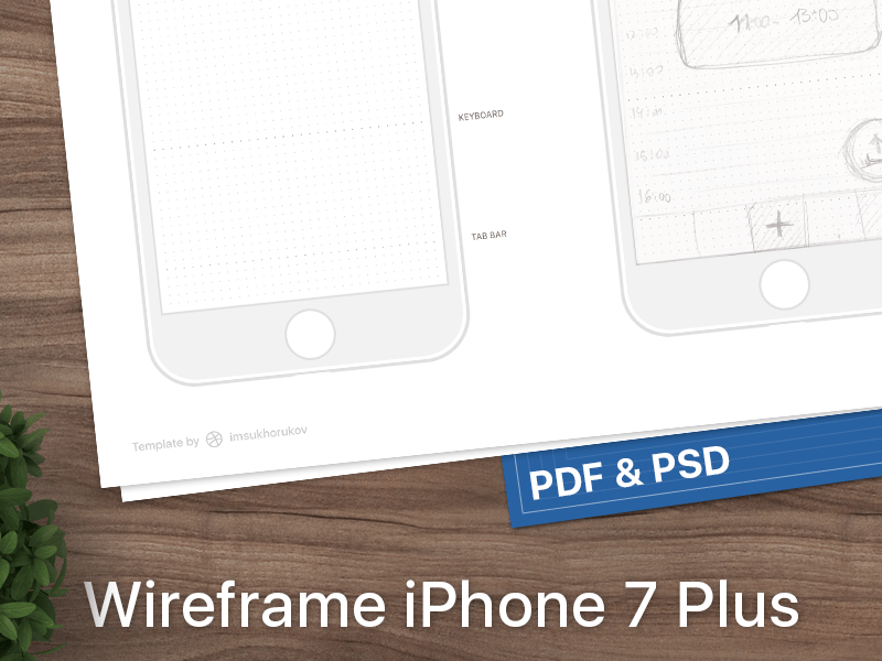 We've handpicked some of the best mobile app wireframes you can use to design both iphone and . 16 Excellent Free To Use Iphone Wireframe Templates By Amy Smith Ux Planet