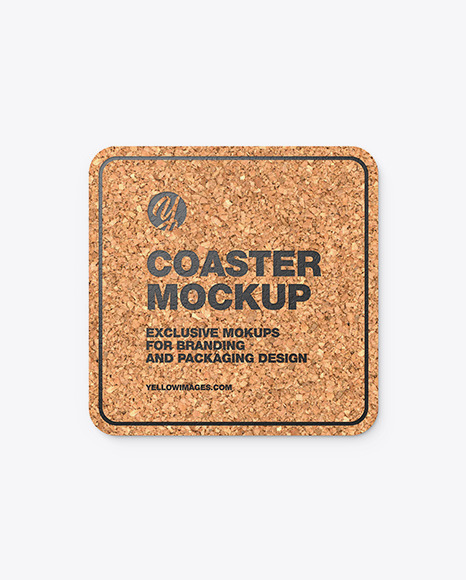 Mockup, ideal for your next bar, restaurant, or soda branding projects. 250 Best Coaster Mockup Templates Free Premium