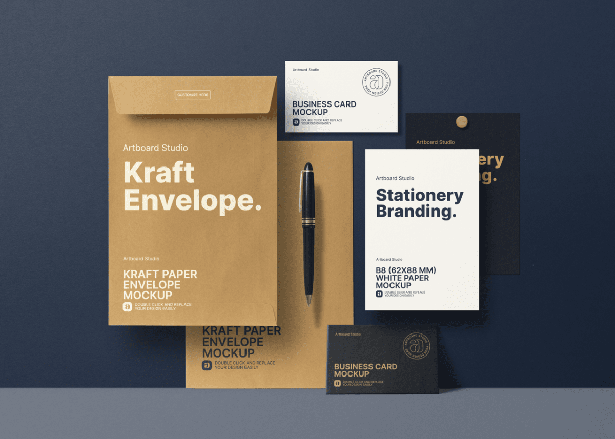 Use this beautiful brand identity mockup free psd and showcase your stationery designs with great ease. Corporate Stationery Branding Identity Mockup Template