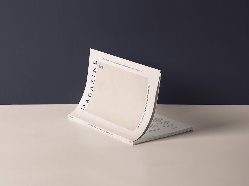 16+ Download Magazine Cover Mockup Psd PSD