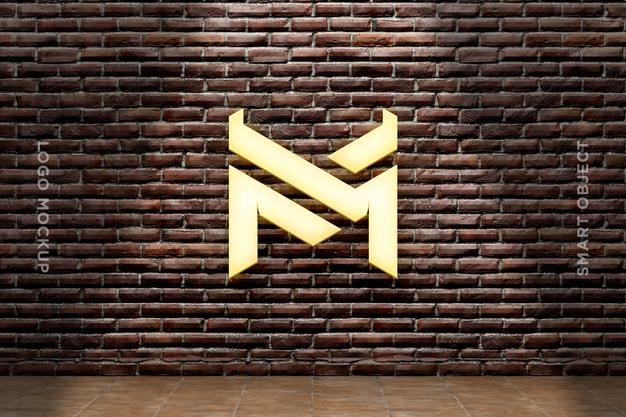 50+ Download Logo-Mockup-Old-Paint-On-Brick-Wall Mockup&nbsp;PSD
