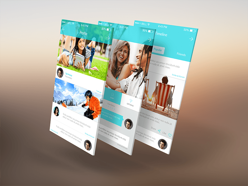 48+ Download Mobile App Mockup Design Free&nbsp;PSD