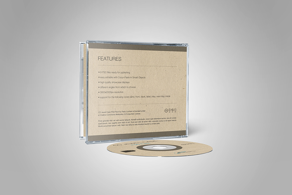 47+ Download Cd Jewel Case Free Mockup&nbsp;PSD