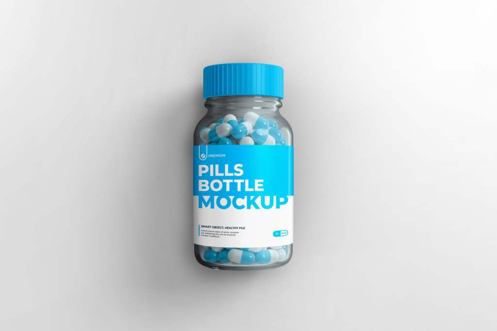 49+ Download Medical Bottle Mockup Free&nbsp;PSD