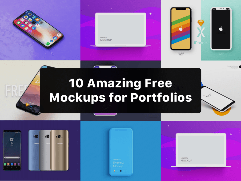 18+ Download Graphic Design Portfolio Mockup&nbsp;PSD