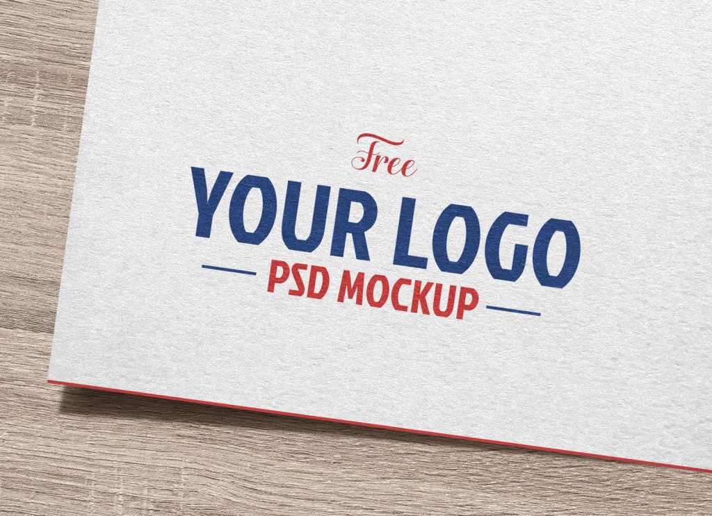 26+ Download Free Mockup Logo Paper&nbsp;PSD