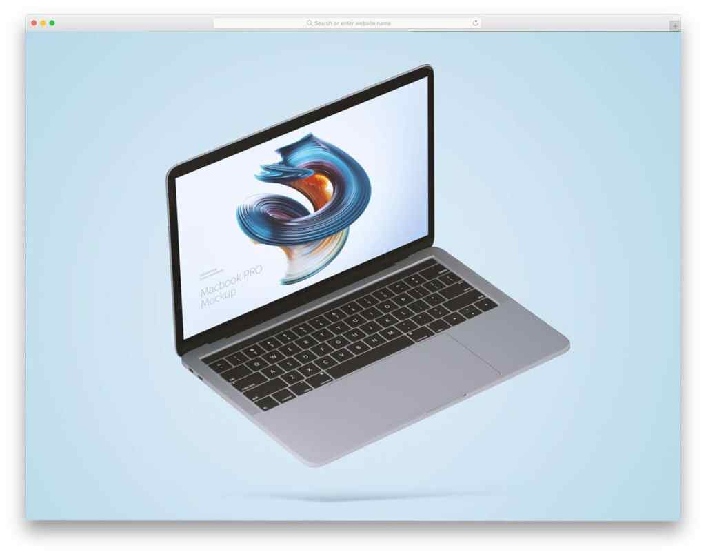 12+ Download Macbook Pro 13 Mockup&nbsp;PSD