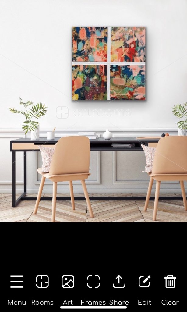 21+ Download Art On Wall Mockup App&nbsp;PSD